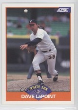 1989 Score Dave LaPoint #384 2a1