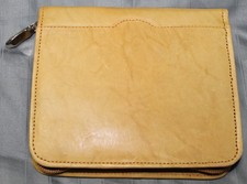 MARSHAL GENUINE LEATHER  BiFold Zippered Case ID Card Wallet Unused