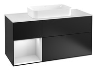 Villeroy & Boch Finion Waschbeckenunterschrank FüR Becken Mittig Regal Links...