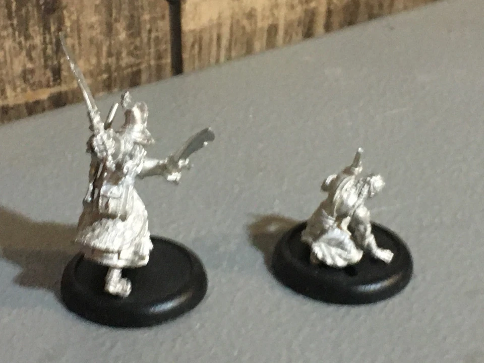 A30984 WARMACHINE HORDES PROTECTORATE MENOTH METAL IDRIAN SKIRMISHER CHIEFTAIN - Image 4 of 4