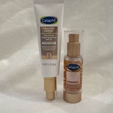 Cetaphil Healthy Renew Day Cream SPF 30 Moisturizer 1.7 Oz  Face Serum 1 Oz
