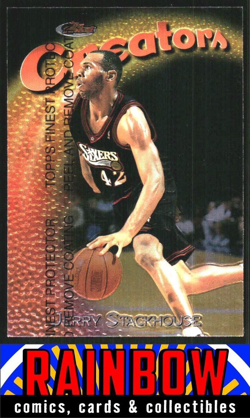 1997-98 Finest #253 Jerry Stackhouse Philadelphia 76ers