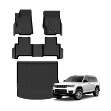 All Weather Floor Mats Cargo Mat for Jeep Grand Cherokee 2022-2026