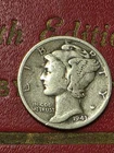 "BUY IT NOW"   1943-P Mercury  Dime ADD TO YOUR SILVER SUPPLY  TODAY! BUY IT NOW