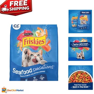 Healthy Cat Food with Seafood Sensations - 22 lb Bag of Salmon, Tuna & Shrimp