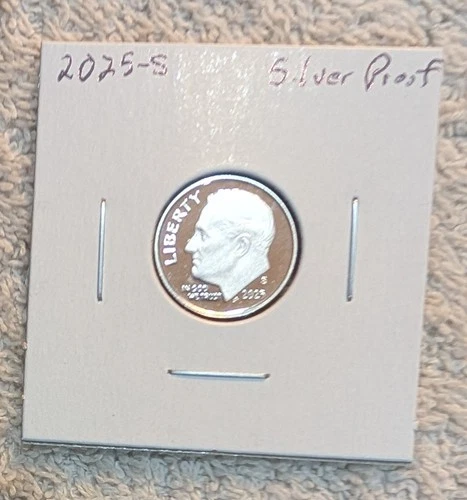 2025 S SILVER PROOF Roosevelt Dime from the San Francisco Mint