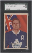 1963-64 Parkhurst Allan Stanley #1 SGC 55 HOF m5x