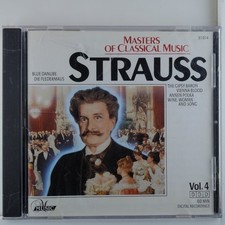 Johann Strauss   Masters of Classical Music Vol. 4 CD Classical M Music