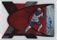 2023-24 SPx Auto Holograph Red 4/15 Dylan Cozens #HG-DC Auto 16cv