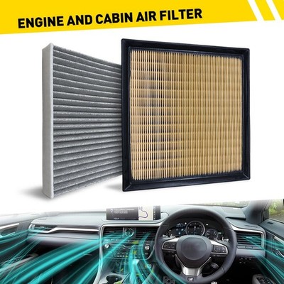 COMBO SET ENGINE &CABIN AIR FILTER FOR 2016-2022 RX350 LEXUS 2018-2022 RX350L