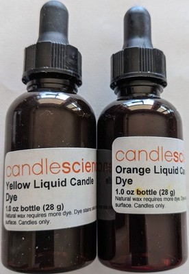 liquid dye and dye blocks