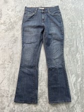 Vintage Levis 515 Y2K Jeans Womens Sz 6M Blue Bootcut Mid Rise Western Cowgirl