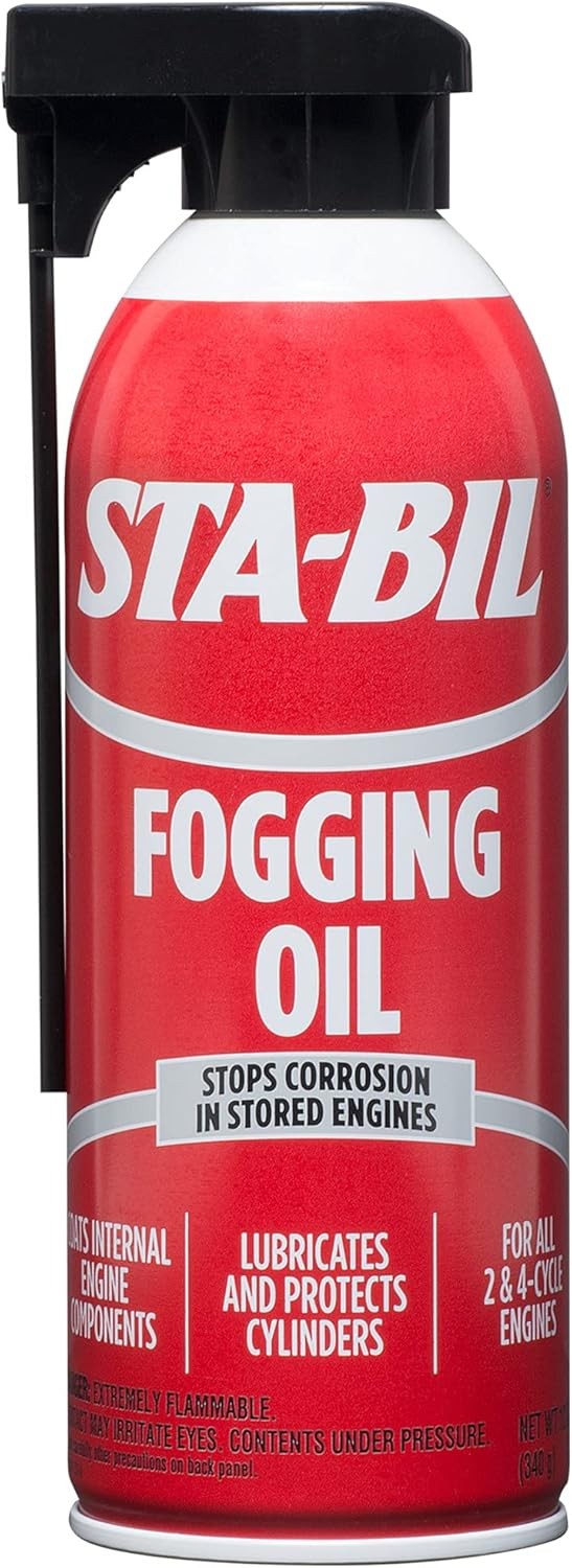 STA-BIL (22001) Fogging Oil - Stops Corrosion In Stored Engines - 12 Ounce 
