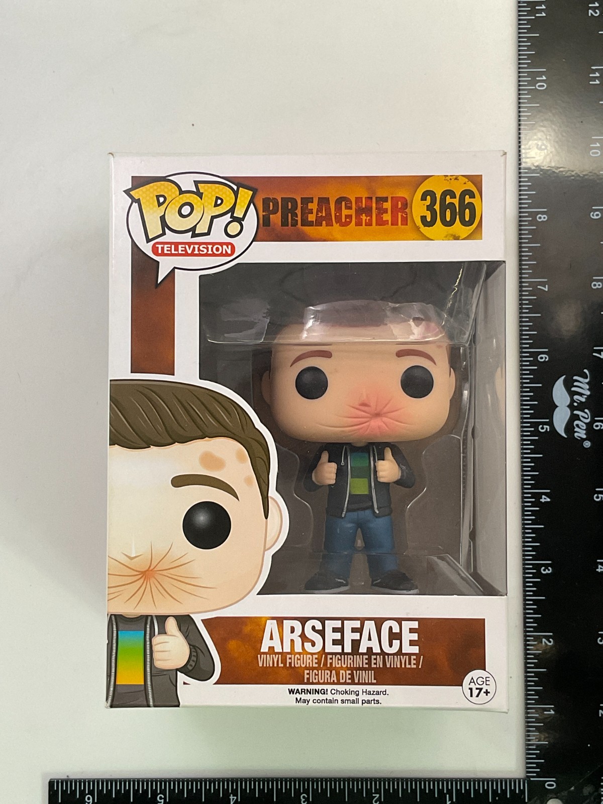 Funko Pop! Preacher: Arseface #366 Vinyl Figure *Damaged Box See Pics H4