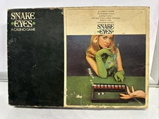VINTAGE 1968 SELCHOW & RIGHTER SNAKE EYES A CASINO GAME