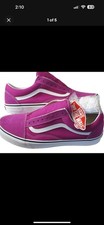 VANS Old Skool Fuchsia, Purple Youth Size 4