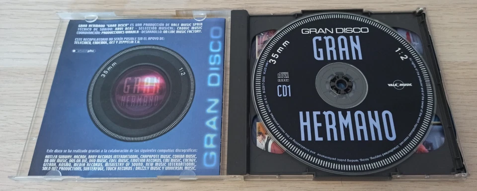 CD - Gran Hermano - Gran Disco Vol. 1 - Imagen 3 de 4