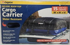 Cargo 32424 Deluxe Roof-Top Cargo Carrier Water Resistant 38" x 38" x 18"