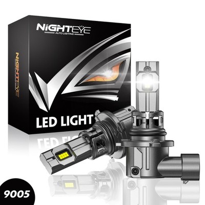2X 9005 HB3 6500K 30000LM LED Scheinwerfer Fern/Abblendlicht Halogen Zulassung