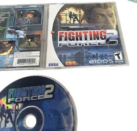 Fighting Force 2 (Sega Dreamcast, 1999) Complete With Manual Tested Working
