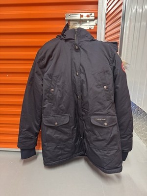 Canada Goose Herren Langford Parka Navy Gr. 3XL Wintermantel - Angebote Willkommen