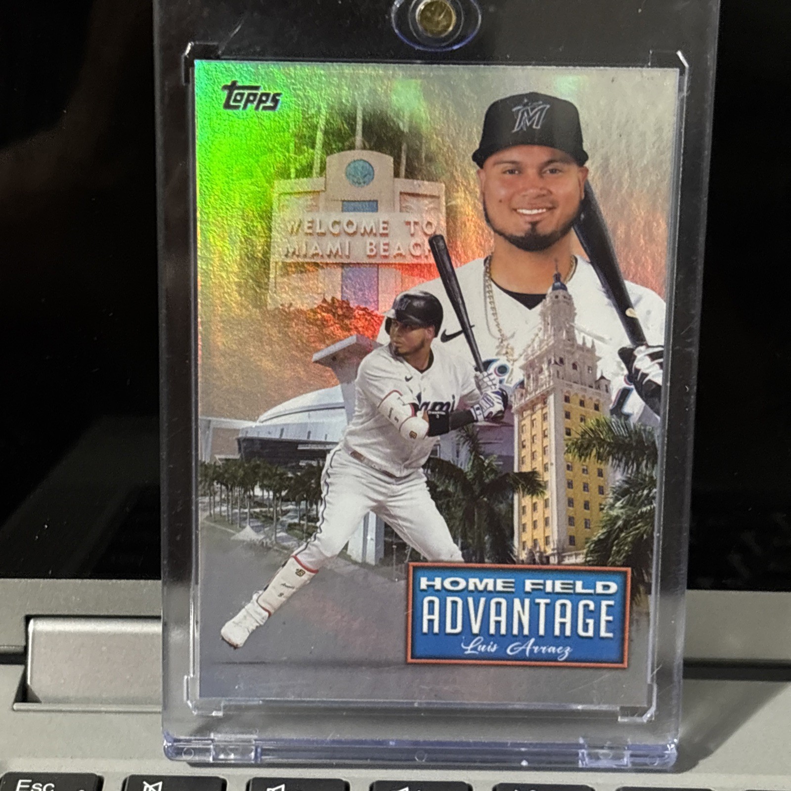 2024 Topps Series 2 - Home Field Advantage Luis Arraez #HFA-19