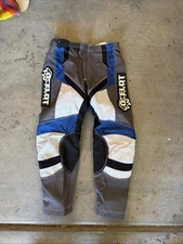 Vintage Ocelot Motocross Blue Racing Pants Kids  Size 22