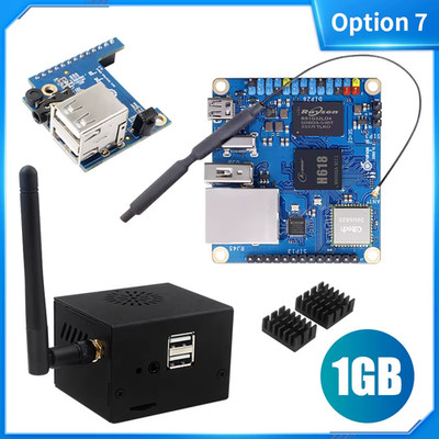 Orange Pi Zero 3 4GB 2GB 1GB RAM Allwinner H618 64-Bit 16MB SPI Flash Dual Band
