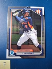 2024 Bowman Chrome Camilo Diaz #BDC-176 Houston Astros