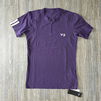 adidas Y-3 Tennis Pro FreeLift Zip Men's Tee JN2992 Aurora Plum Size Small S New