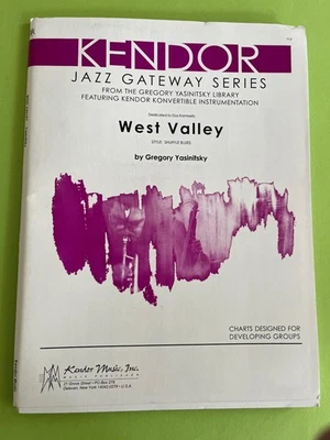 West Valley, Gregory Yasinitsky, Big Band Arrangement - Bild 1 von 4