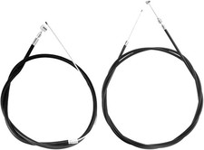 1 Pair Black Bike Brake Cable, Front and Rear Cable, Bike Brake Wire Set for Roa