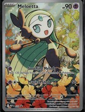 Meloetta Illustration Rare ME: Mega Evolution Promo 026 Psychic Holo Pokemon Car on eBay