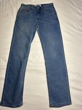 LEVI'S 514 Boy  s Performance Straight Size 16 28X30 Blue Jeans