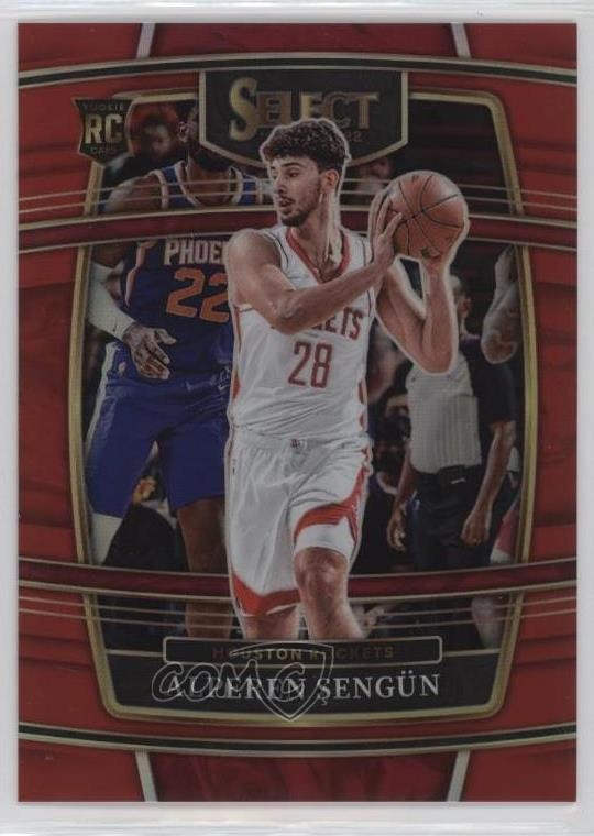 2021-22 Panini Select Concourse Red Prizm 2/199 Alperen Sengun #19 0o6m