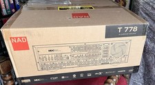 NAD T778, 4K, HD AV-Receiver 7.2.4 mit BlueOS, Graphit, Atmos, HDR, Dolby, DTS,