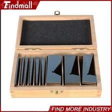 9 pcs universal angle block set 1/2 to 30 degree HRC50 TO 55 Accuracy 0.0003"