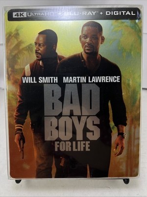 Bad Boys For Life (4K, Blu-ray, Digital, 2000) Best Buy Exclusive Steelbook #ML
