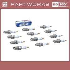 12x Zündkerze für PORSCHE 964 993 Carrera BOSCH