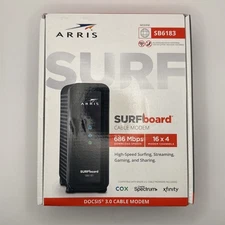 ARRIS SURFboard SB6183 DOCSIS 3.0 Cable Modem for Spectrum, COX, Xfinity