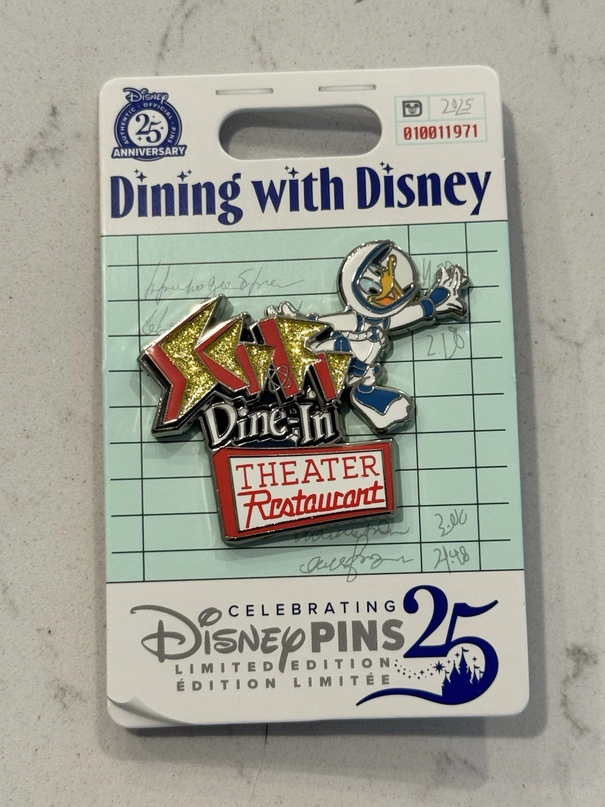 Disney Pin Dining with Disney Sci-Fi Dine-In LE 2500 Pin – November Release #11