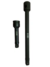 1" Drive Impact Extension Bar Set 18" & 8" Long used for Heavy Duty Machinery