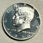 1970-S Kennedy half dollar. 40% silver gem PROOF 1/2$.  #q7
