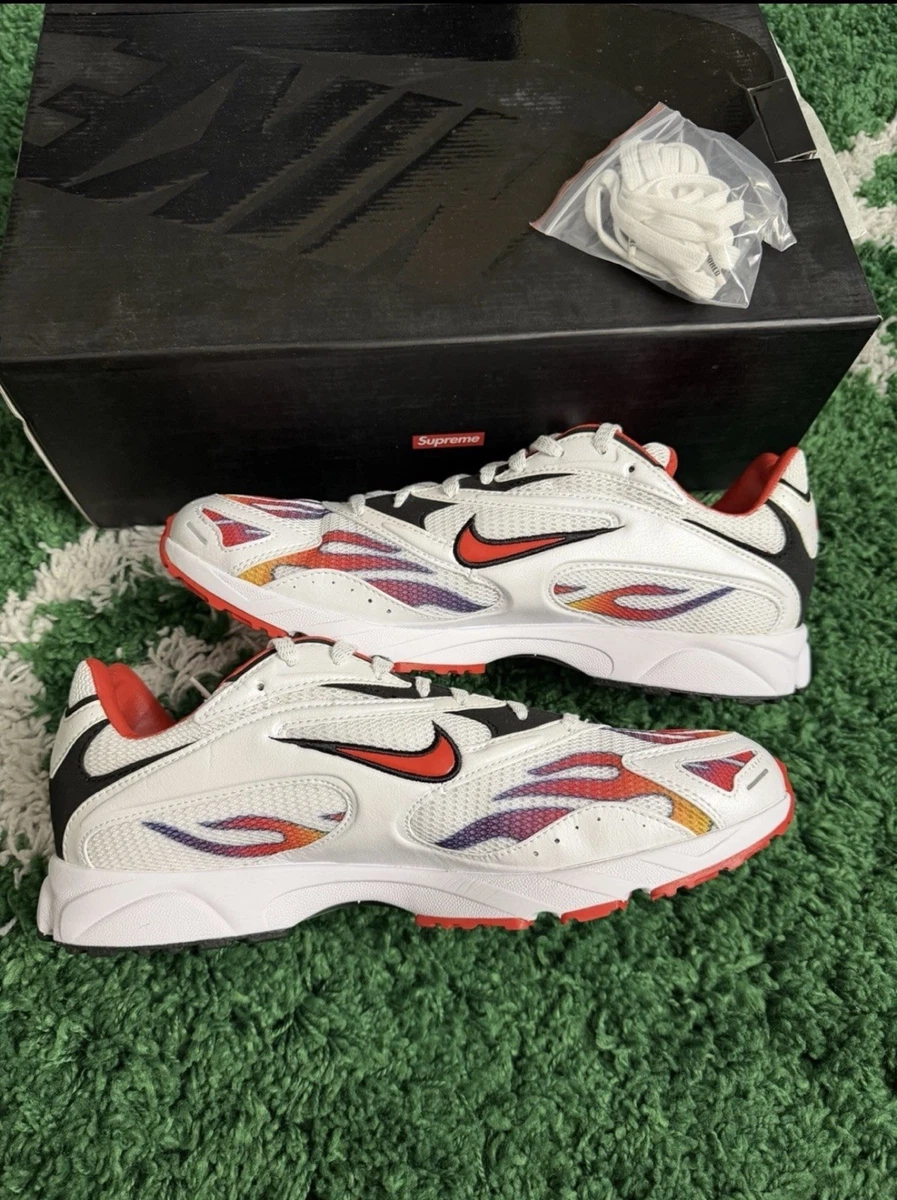 Nike Supreme x Zoom Streak Spectrum Plus Habanero Red for Sale