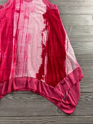 India Boutique Womens One Size Swim Suit Cover Up Long Dress Pink  Sleeveless New | eBay