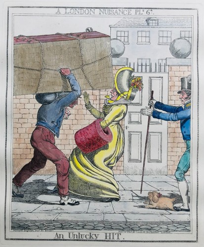 Caricatures - A London Nuisance x 6 (six plates) - Picture 6 of 6