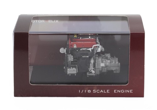 Motorhelix 1/18 Mitsubishi Lancer Evo IV mit Motor 1999 blau M84005 - Bild 16 von 18