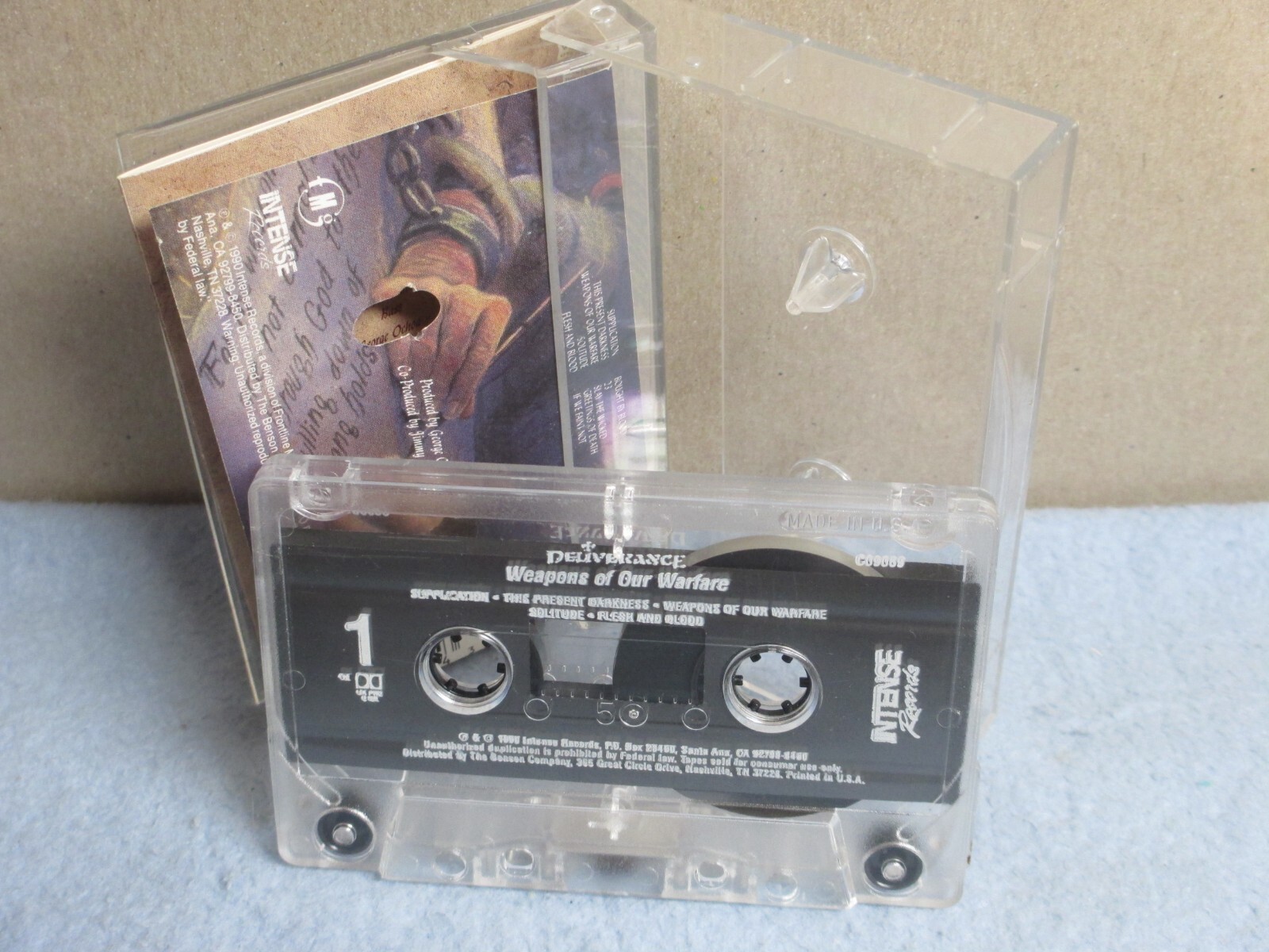 Deliverance Weapons Of Our Warfare ( Cassette 1990 Intense CO9089 ) CMM eBay