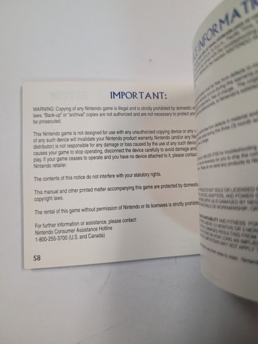 Golden Sun MANUAL ONLY EN Gameboy Advance Free Shipping in Canada !! - Picture 5 of 6