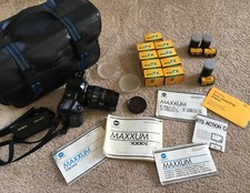 Minolta Konica Maxxum 7000i 35mm Film Camera 28-85mm Lens - Japan